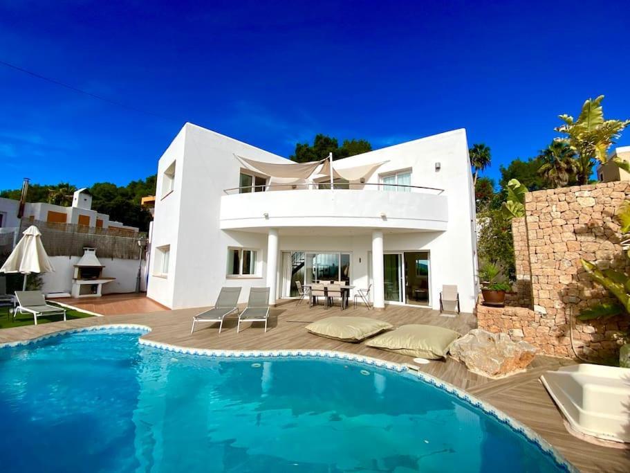 By Ibiza With Pool, Sea Views Bbq Villa *